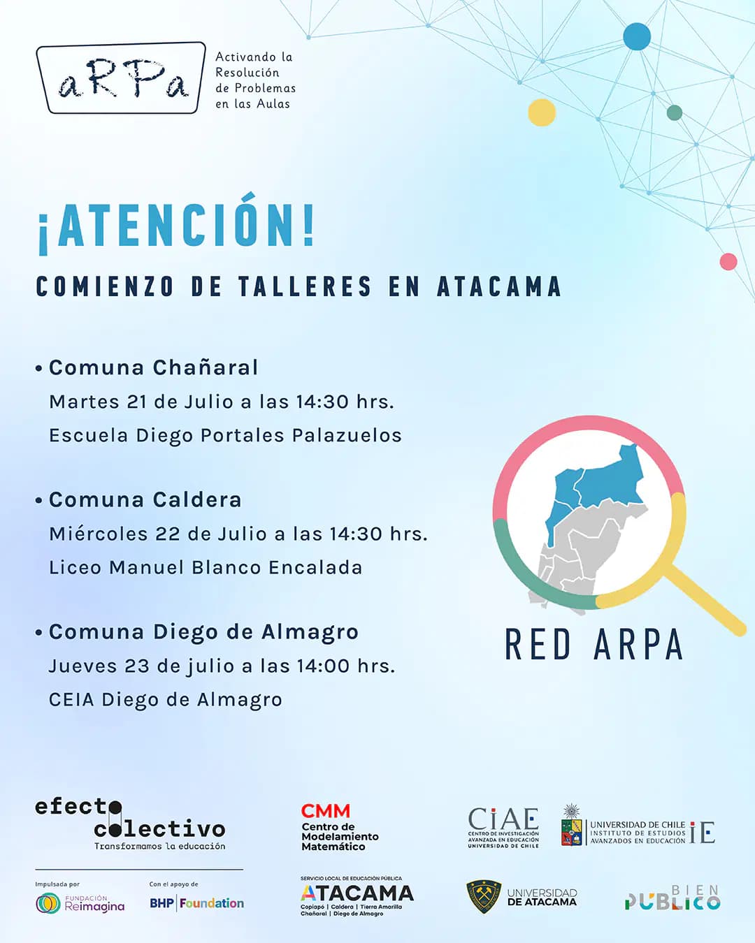 Talleres Red Arpa Atacama