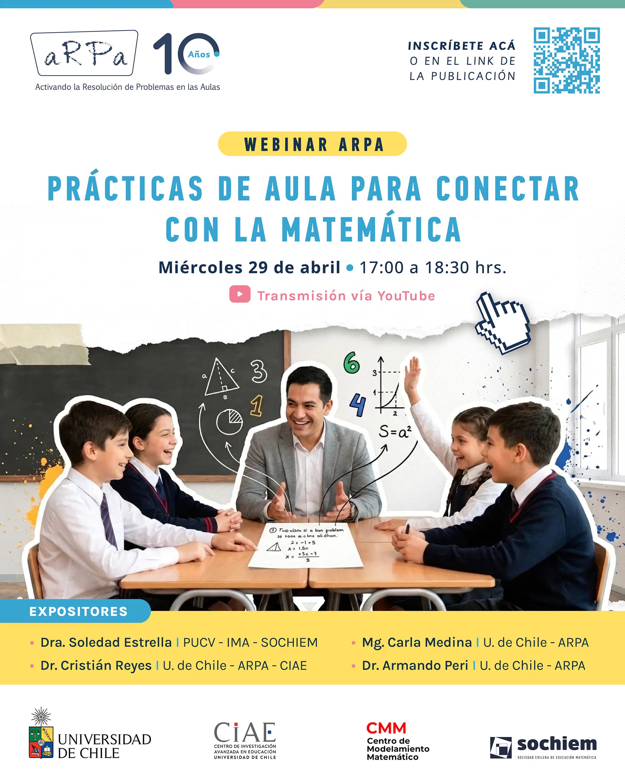 Webinar  | Prácticas de aula para conectar con la matemática